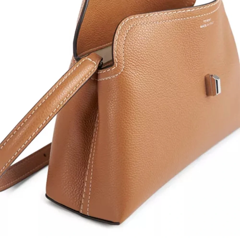 Toteme Tan Leather Shoulder Bag - Picture 7 of 9